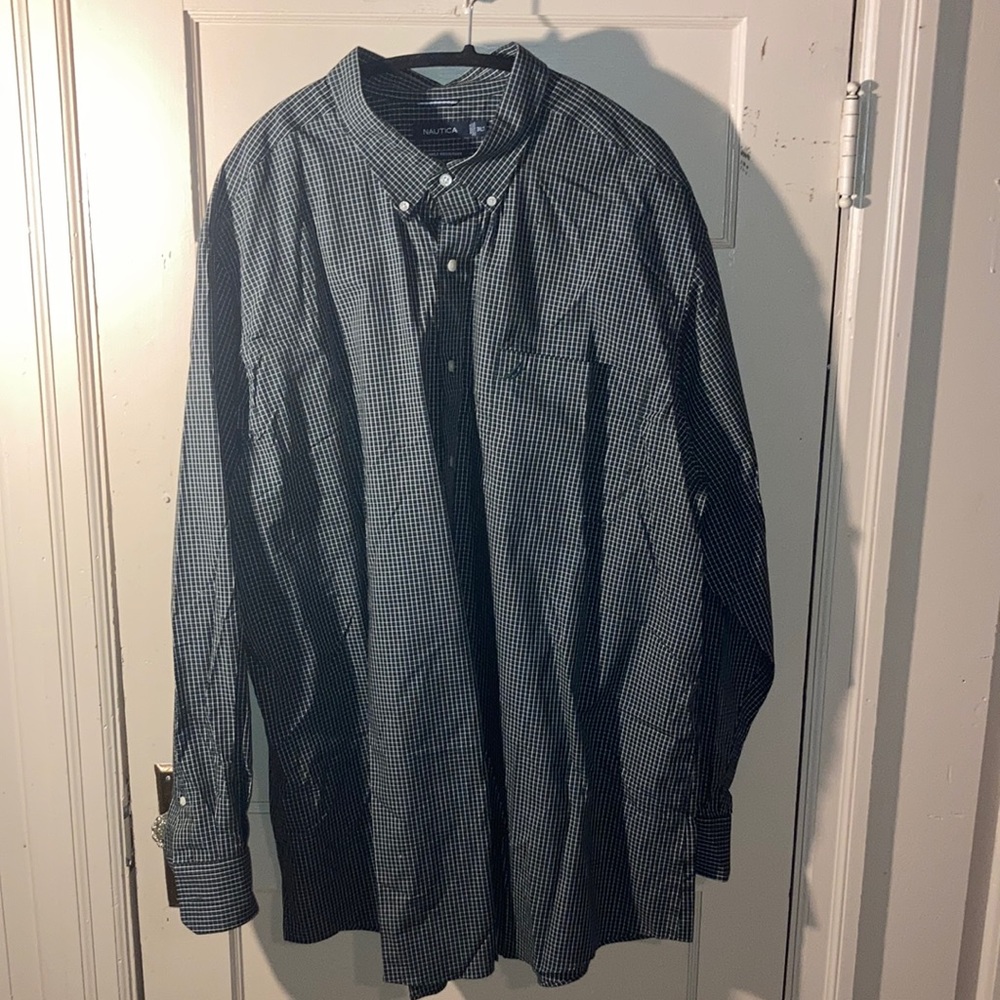Big and Tall Nautica Casual Button Down